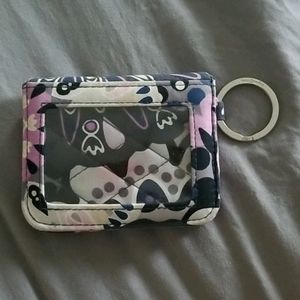Vera Bradley wallet for lanyard